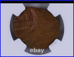 Rare Mint Error -1952-(D) 1C NGC MS 65 BN MINT ERROR STRUCK 55% OFF CENTER