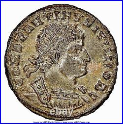 Roman Empire 337-340 AD Constantine II as Caesar BI nummus NGC MS Siscia Mint