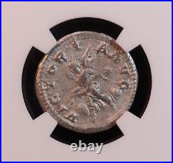 Roman Empire Elagabalus Silver Denarius (218-222 AD) NGC Choice VF! Attractive