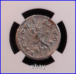 Roman Empire Elagabalus Silver Denarius (218-222 AD) NGC Choice VF! Attractive