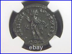 Roman Empire Follis of Emperor Constantine I The Great, London Mint NGC MS 4009