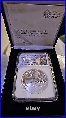 Royal Mint 2019 200th Anniversary of Queen Victoria £5 Silver 2oz 70 ULTRA CAMEO