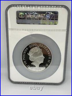 Royal Mint 2020 David Bowie Silver Proof 5oz Coin NGC PF70 UC Music Legends