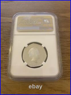 Royal Mint Pride 50p Silver Proof NGC PF70UC