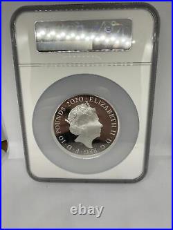 Royal Mint The Great Engravers Three Graces 2020 Silver Proof 5oz Coin PF70 NGC