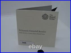 Royal Mint UK 2018 Silver Proof 1oz Oriental Border Britannia -Slabbed NGC PF69