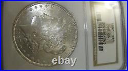 Silver Coins U. S. A. Silver Morgan Dollar 1887 Slabbed Ngc Ms63