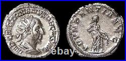 TRAJAN DECIUS MS MINT STATE! Roman Empire Large Coin Double Denarius Abundantia