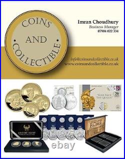 The 2022 Her Majesty's Platinum Jubilee Graded Gold Proof Sovereign 1st Day Mint