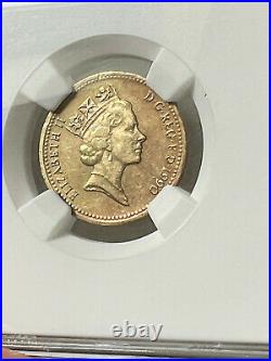 UK Royal Mint ERROR 1 Penny UNC coin Struck on Foreign Planchet Rare NGC GRADED