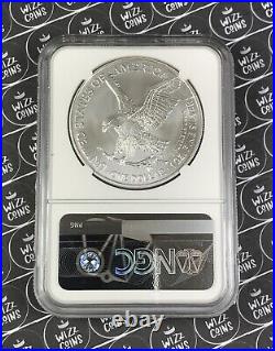 UK SELLER 2021 $1 Silver Eagle Dollar 1oz Type2 FDOI NGC MS70 Graded Silver Coin