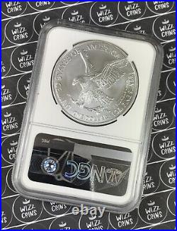 UK SELLER 2021 $1 Silver Eagle Dollar 1oz Type2 FDOI NGC MS70 Graded Silver Coin
