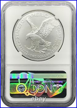 UK SELLER American 2021-S $1 Silver Eagle T-2 EP-ER NGC MS70 Graded Coin