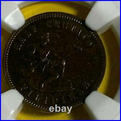 Us Philippines Half Centavo 1905 Proof Ngc Pf 62 Bn, Only 471 Pieces Minted
