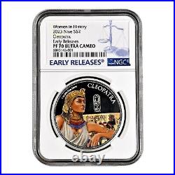 Women in History -Cleopatra- Niue $2 2023 NGC PF 70 Ultra Cameo Early Releases