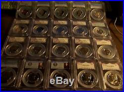 (lot Of 20) Show Season Sale- Icg- Pcgs-ngc-anacs Graded Coins-clean Slabs#hj